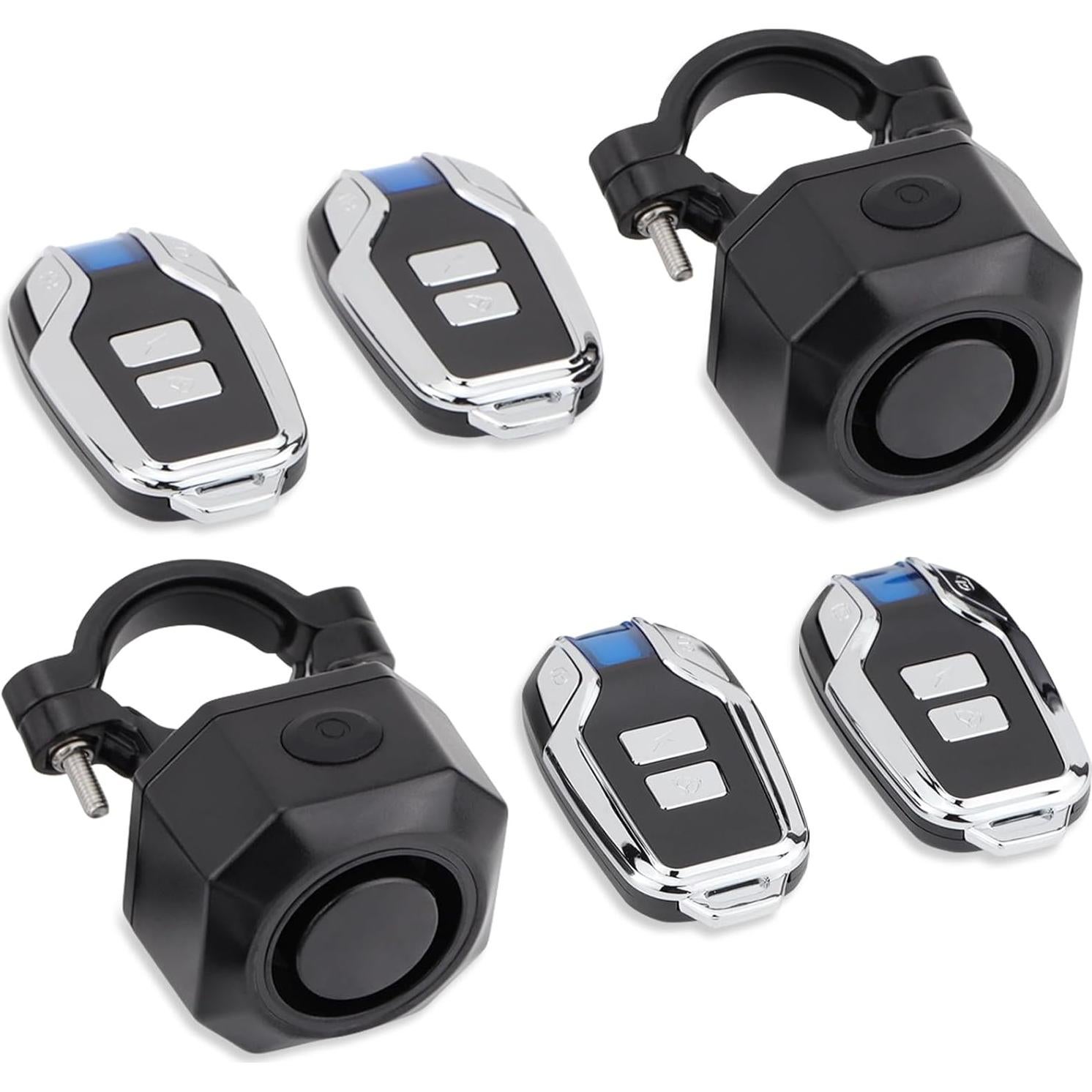 Alarma Inalámbrica para Bicicleta Baluoqi SF32 - 2 Paquetes