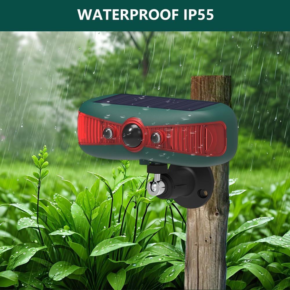 Alarma Solar Infrarroja WONFAST con Luz Estroboscópica 129dB