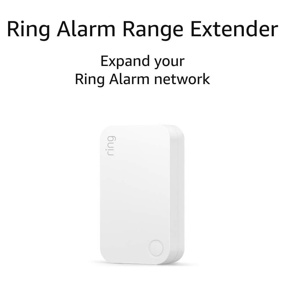 Ring Alarm Range Extender (2nd Gen) | Extend Ring Device Coverage Up to 250ft Range | Eliminate Dead Zones | Easy Plug-and-Play Setup | Base Station Required
