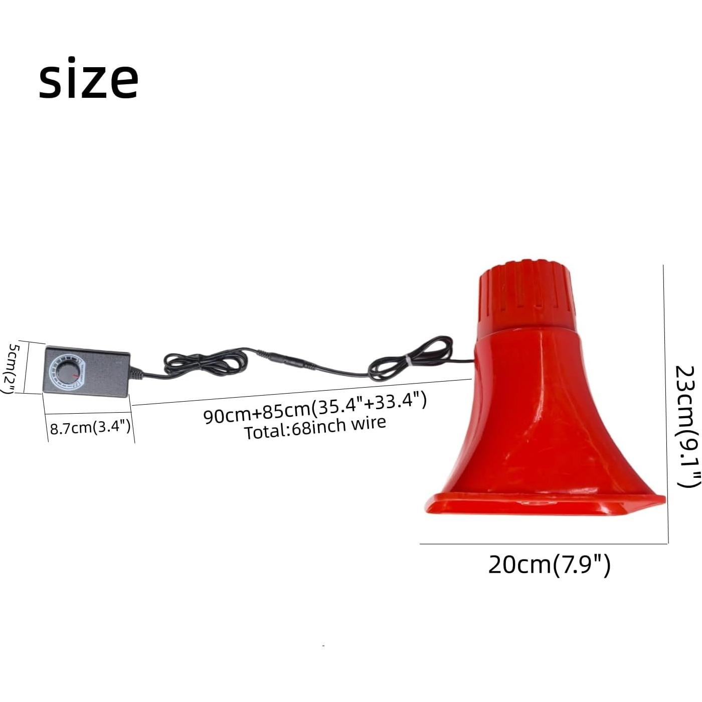 Sirena de Seguridad Tokatuker BT130WR 120dB Ajustable