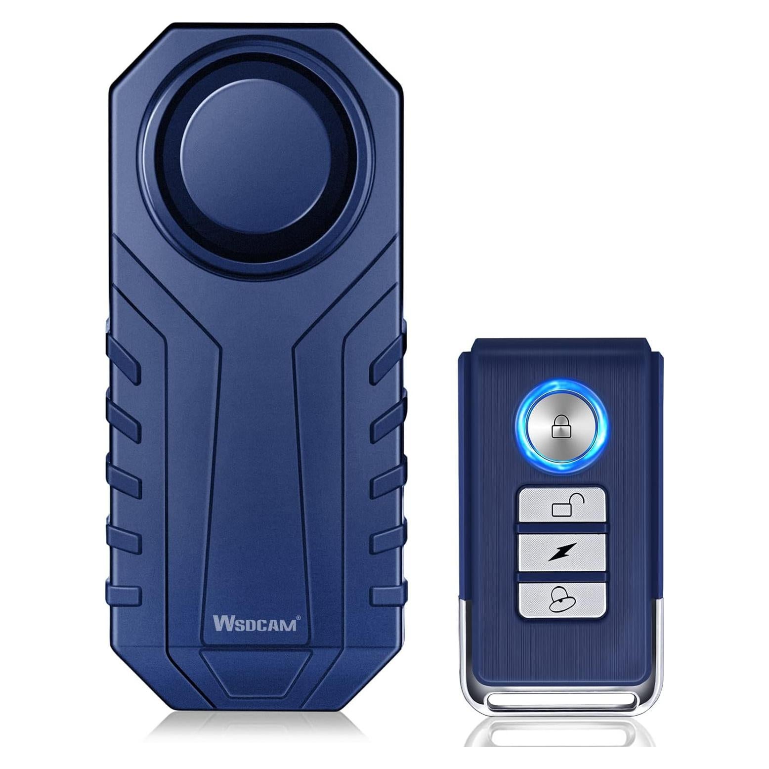 Alarma Antirrobo Inalámbrica WSDCAM 113dB para Bicicleta