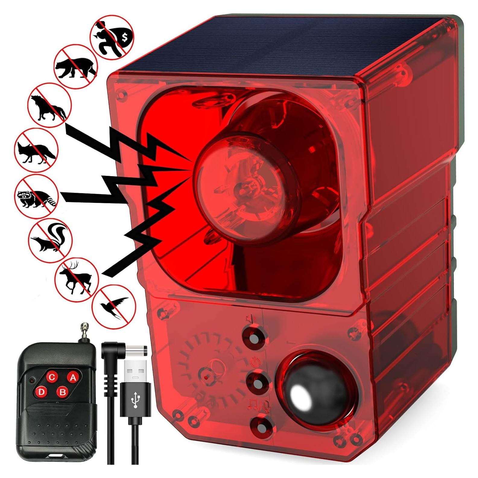 Alarma Solar de Movimiento SENKEFEI JBQ-X Pro 129dB Resistente