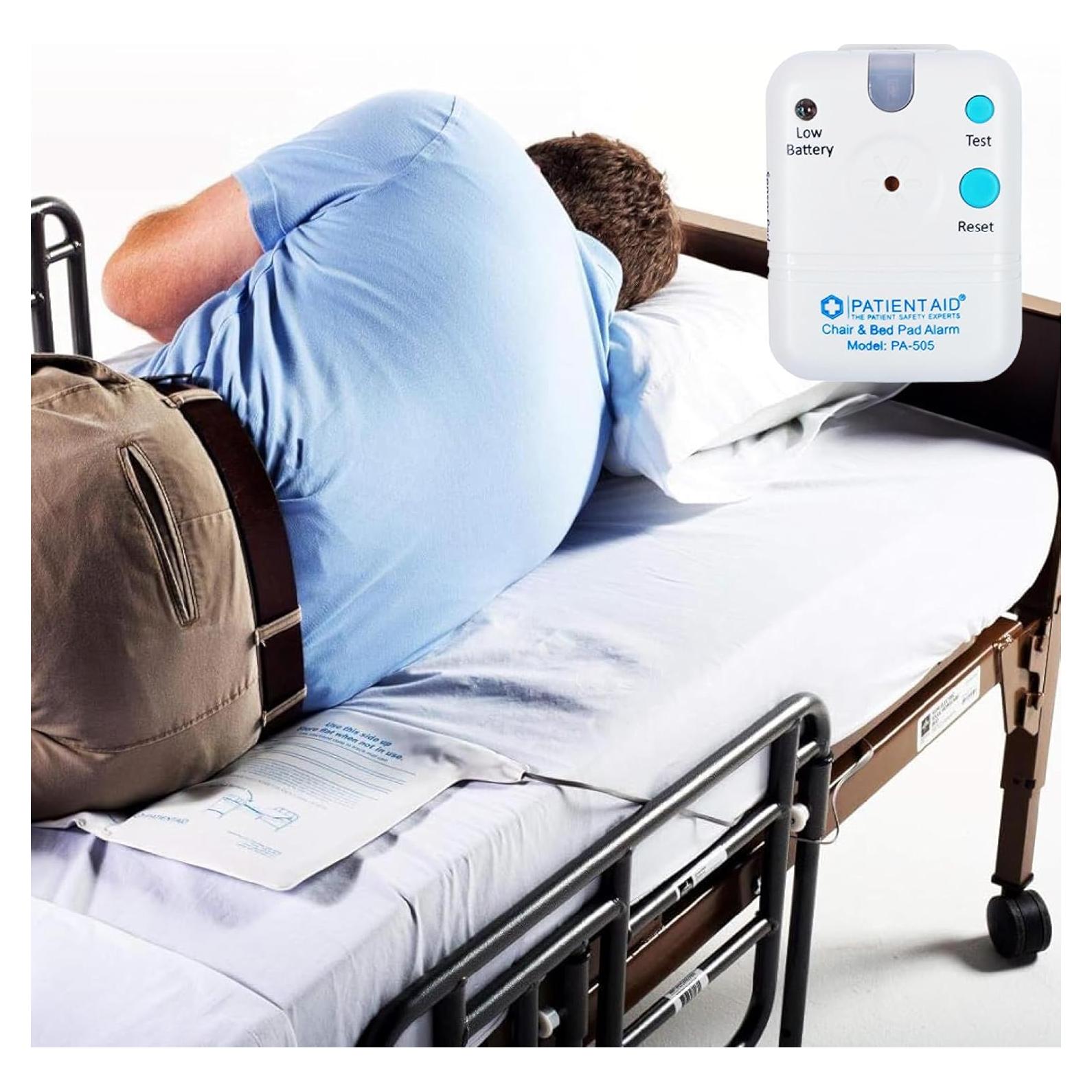 Alarma de Cama Patient Aid PA-505B con Almohadilla 25.4x76.2cm