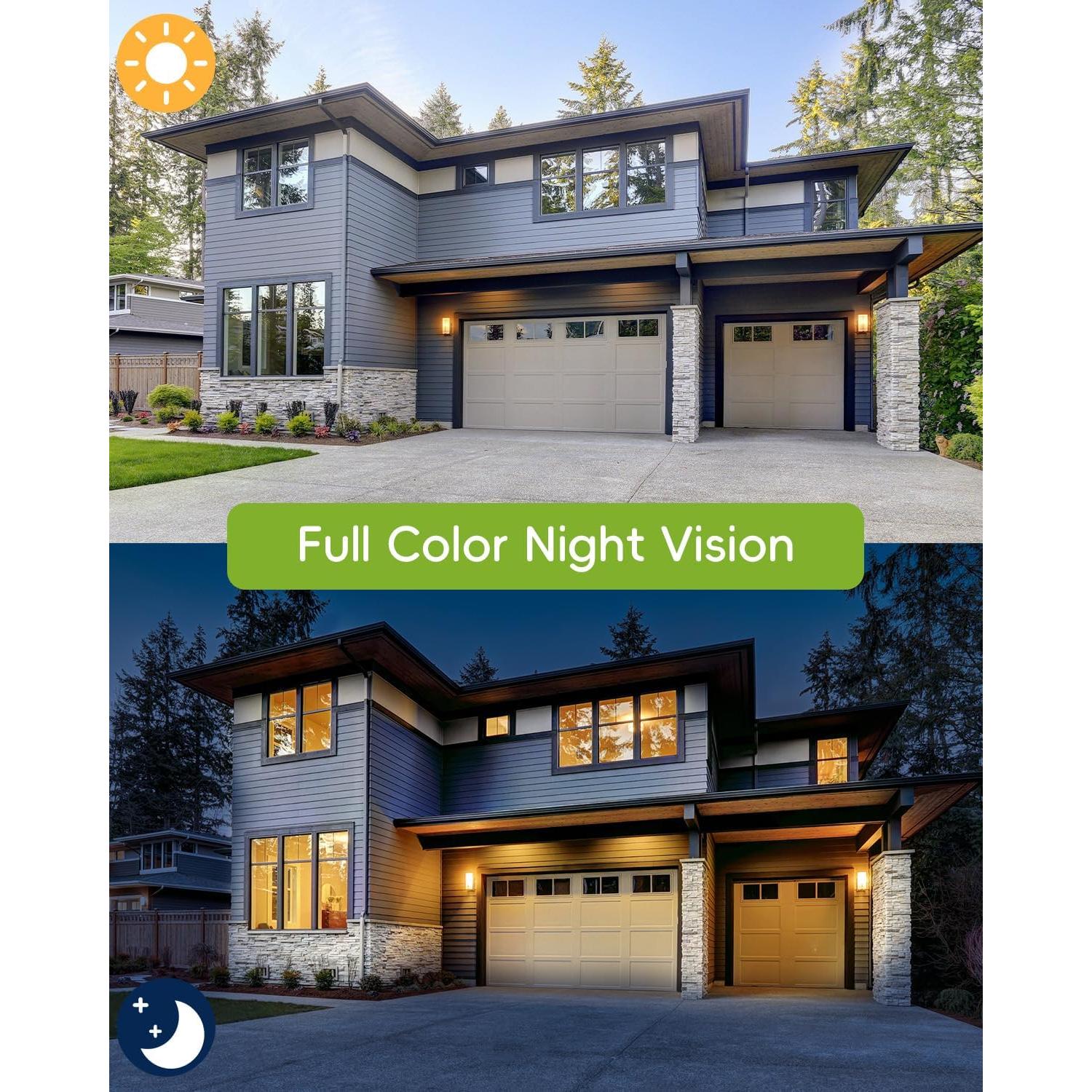 Cámara de Seguridad Solar Inalámbrica TIEJUS 2K IP66 con Alexa