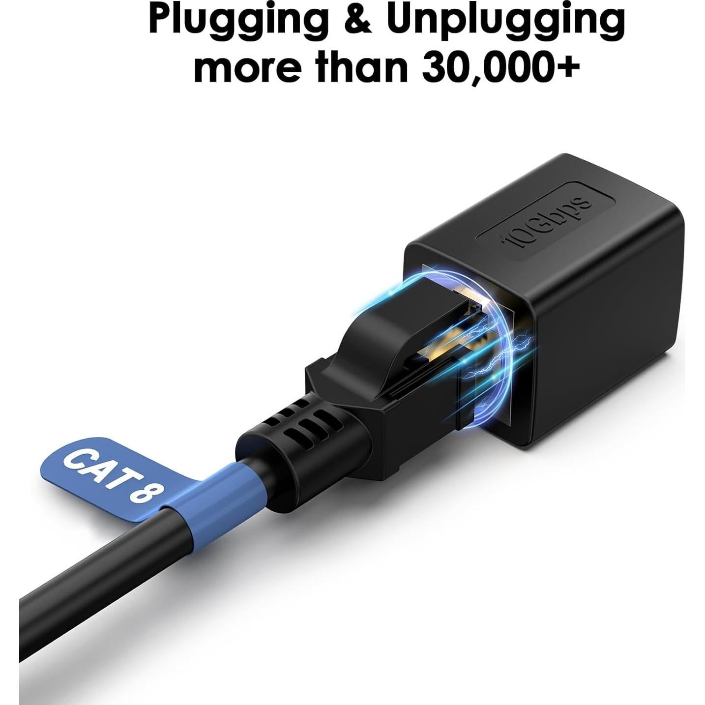 Acoplador Ethernet Hembra a Hembra BIFALE 10Gbps 100m