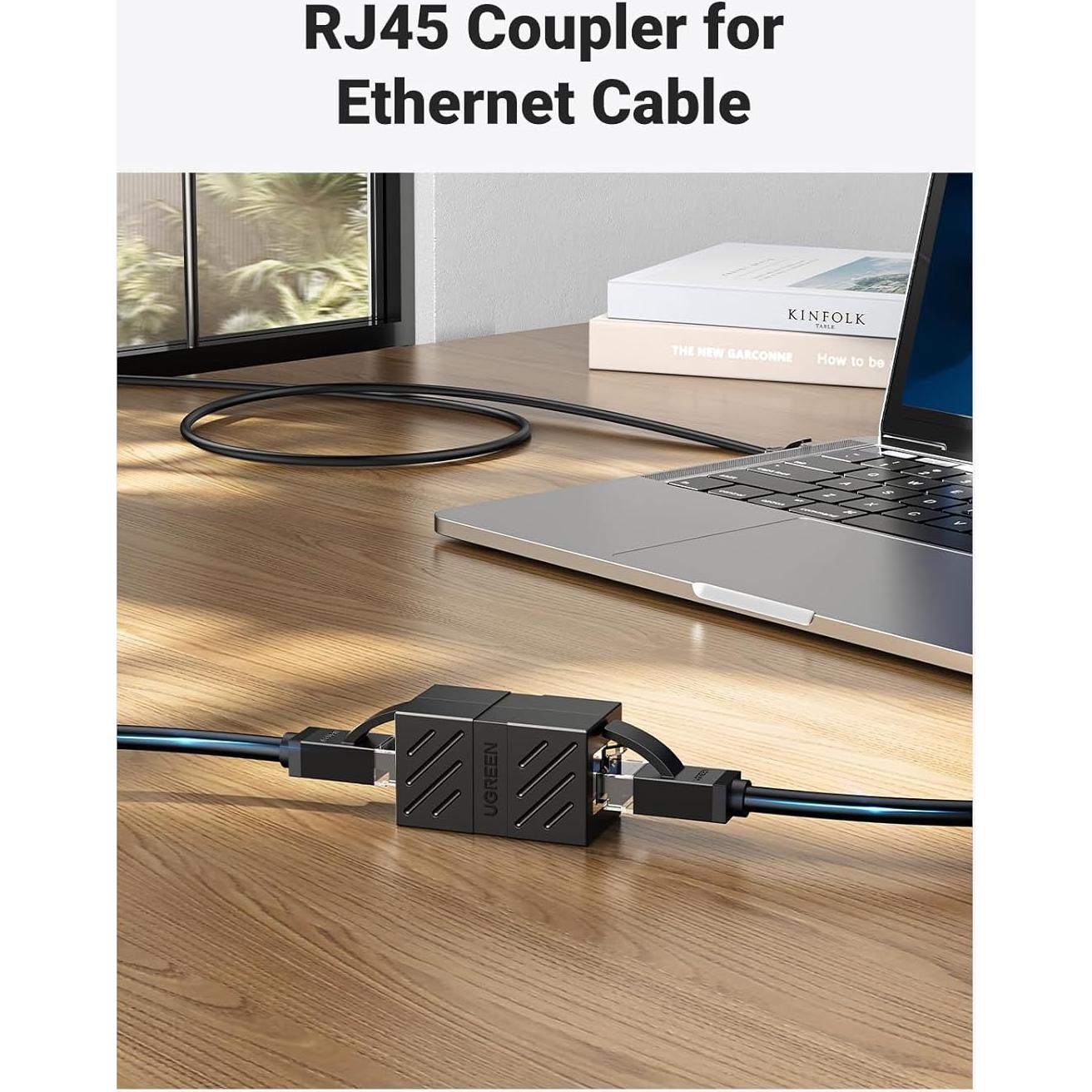 UGREEN Acoplador RJ45 Extensor Ethernet 1000Mbps Cat7 Cat6