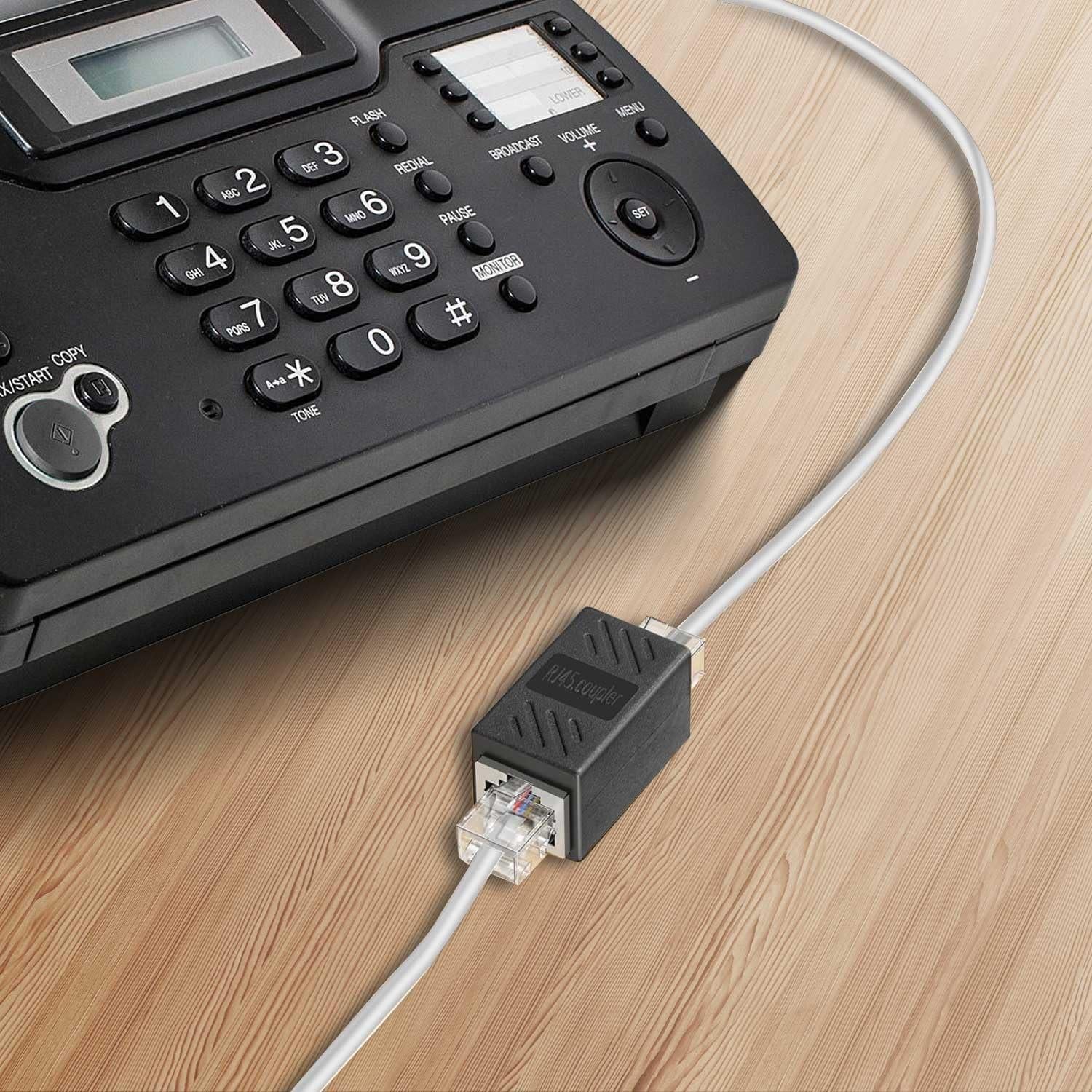 Acoplador Ethernet Hembra a Hembra Menewstart 6 Pack Cat7/Cat6