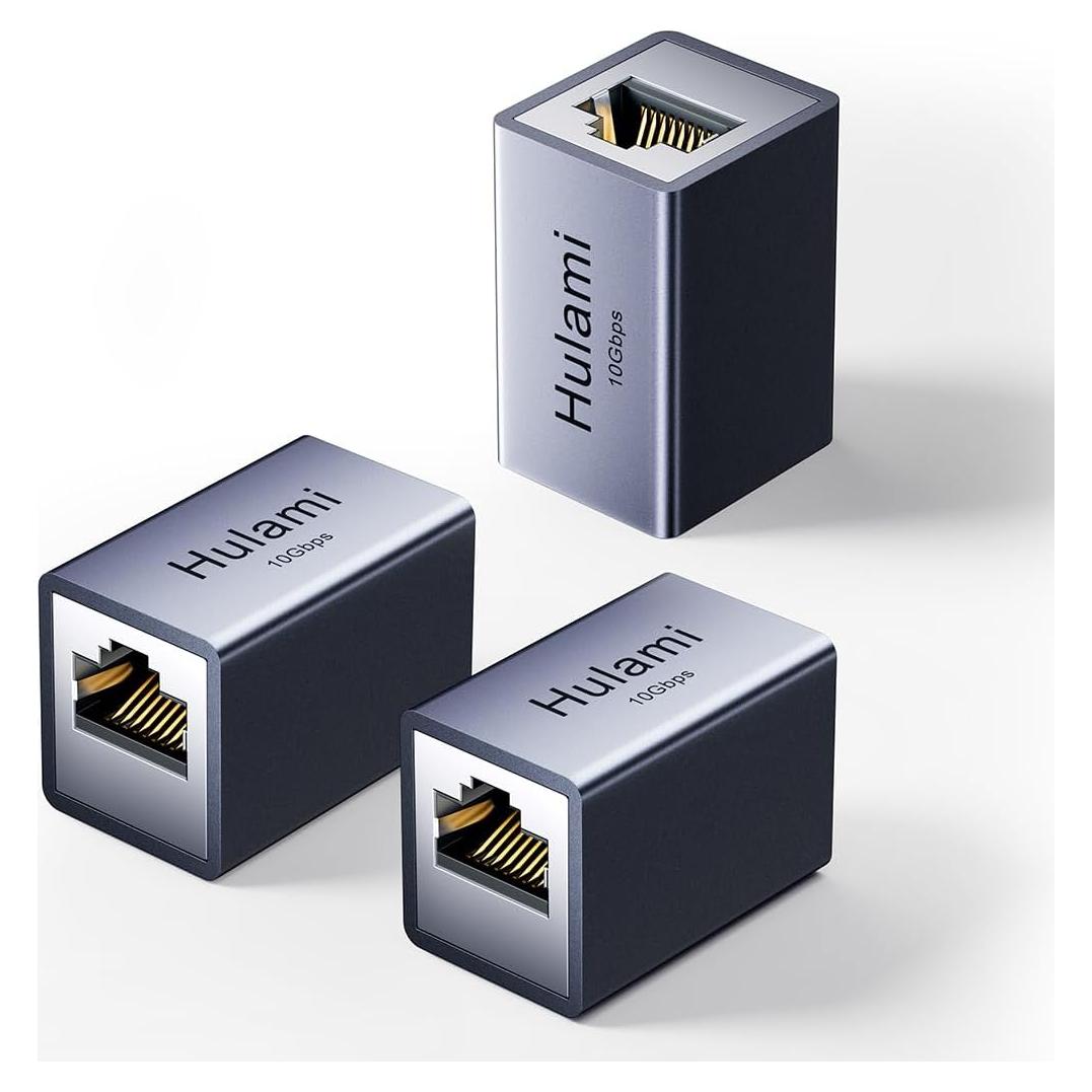 Extensor Ethernet 10Gbps Hulami RJ45 100m Plug & Play