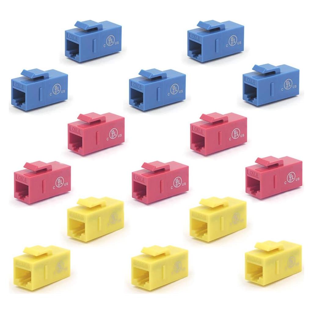 Acoplador Keystone CAT6 VCE 15 Unidades Hembra a Hembra