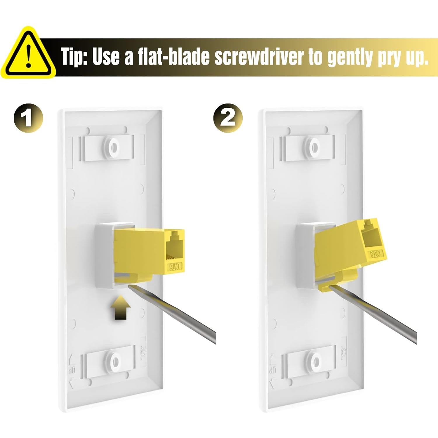 Acoplador Keystone CAT6 VCE 15 Unidades Hembra a Hembra