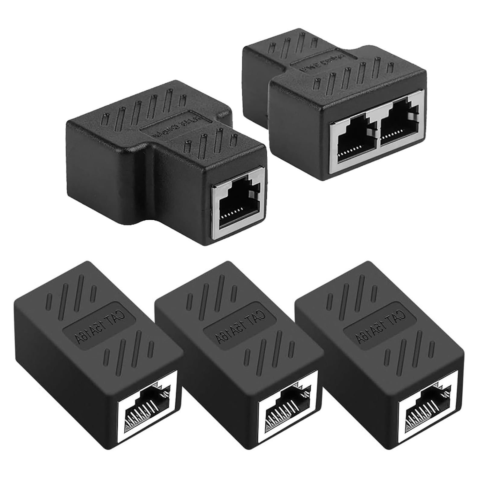 Kit Adaptador Red Ethernet 5 Piezas RJ45 Toytxdysnml