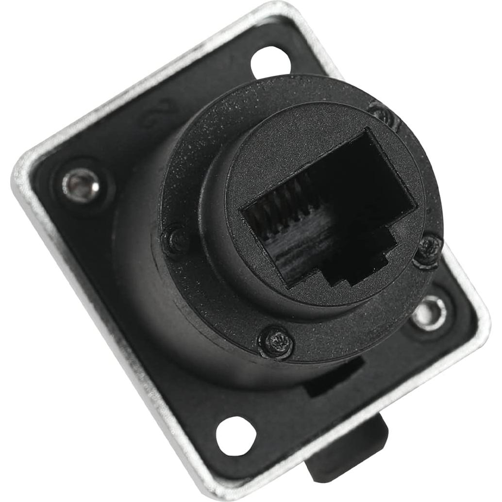 Conector de Panel Montaje RJ45 IP65 ANMBEST Cat6 10 Unidades