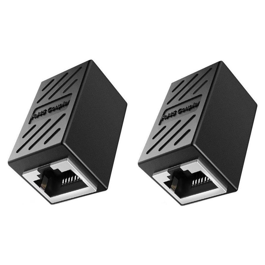 Acopladores de Ethernet E-LinkMore Hembra a Hembra Cat7/Cat6