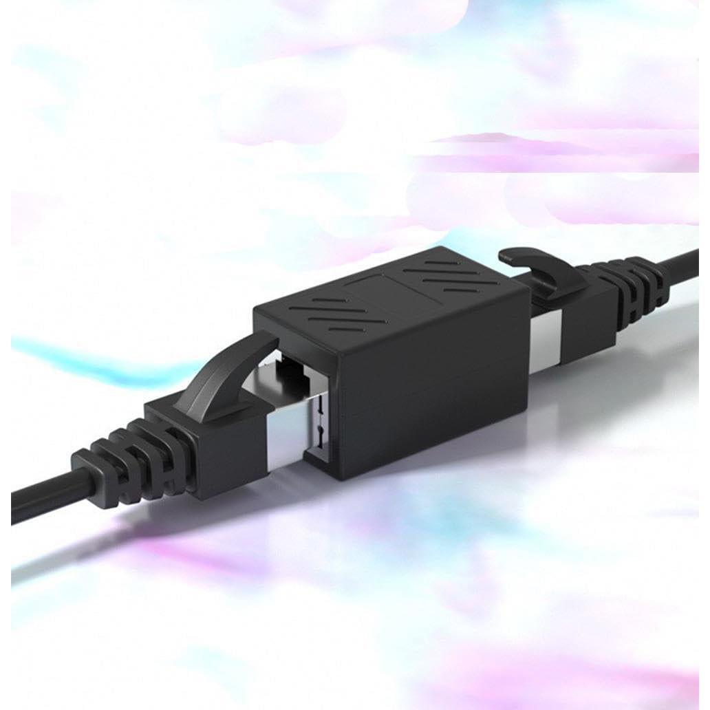 Acopladores de Ethernet E-LinkMore Hembra a Hembra Cat7/Cat6