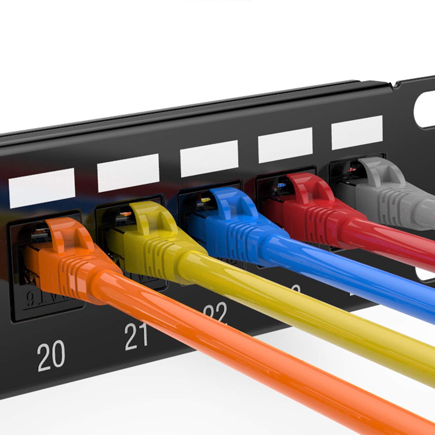 Acoplador RJ45 Cat6 Keystone Hembra a Hembra - Paquete 25