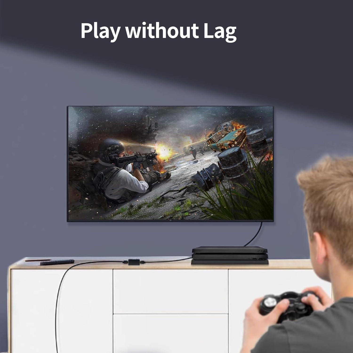 Acoplador Ethernet Hulami 1000Mbps Paquete de 5 Plug and Play