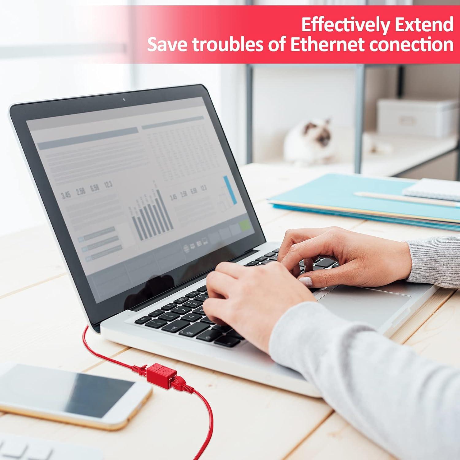 Adaptador RJ45 Hembra a Hembra Frienda Cat7/Cat6 - 10 Gbps