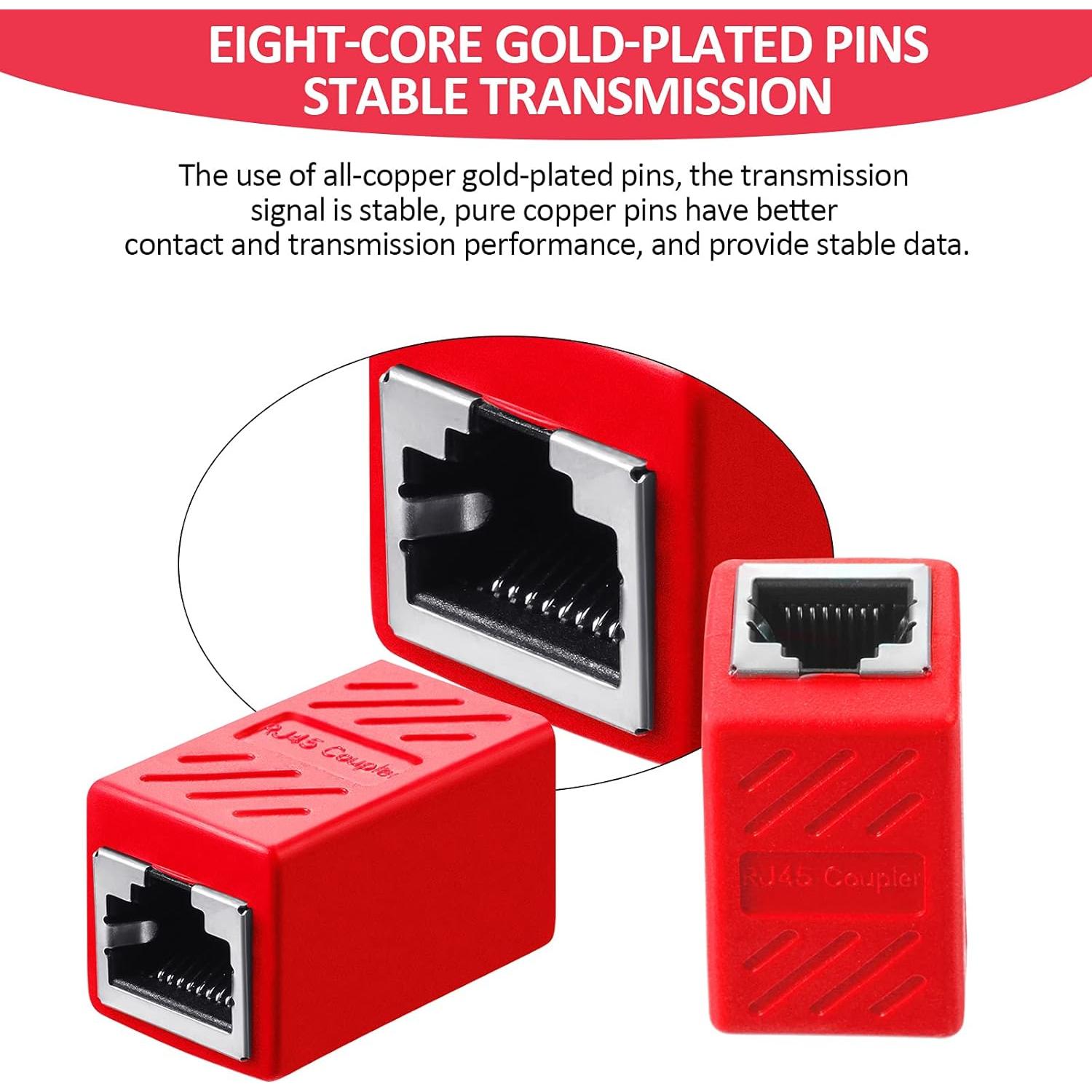 Adaptador RJ45 Hembra a Hembra Frienda Cat7/Cat6 - 10 Gbps