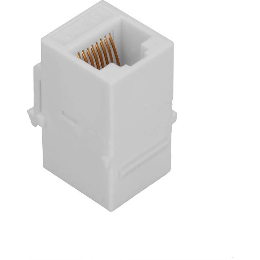 Paquete de 10 Conectores Keystone RJ45 Cat6 TENINYU - Blanco
