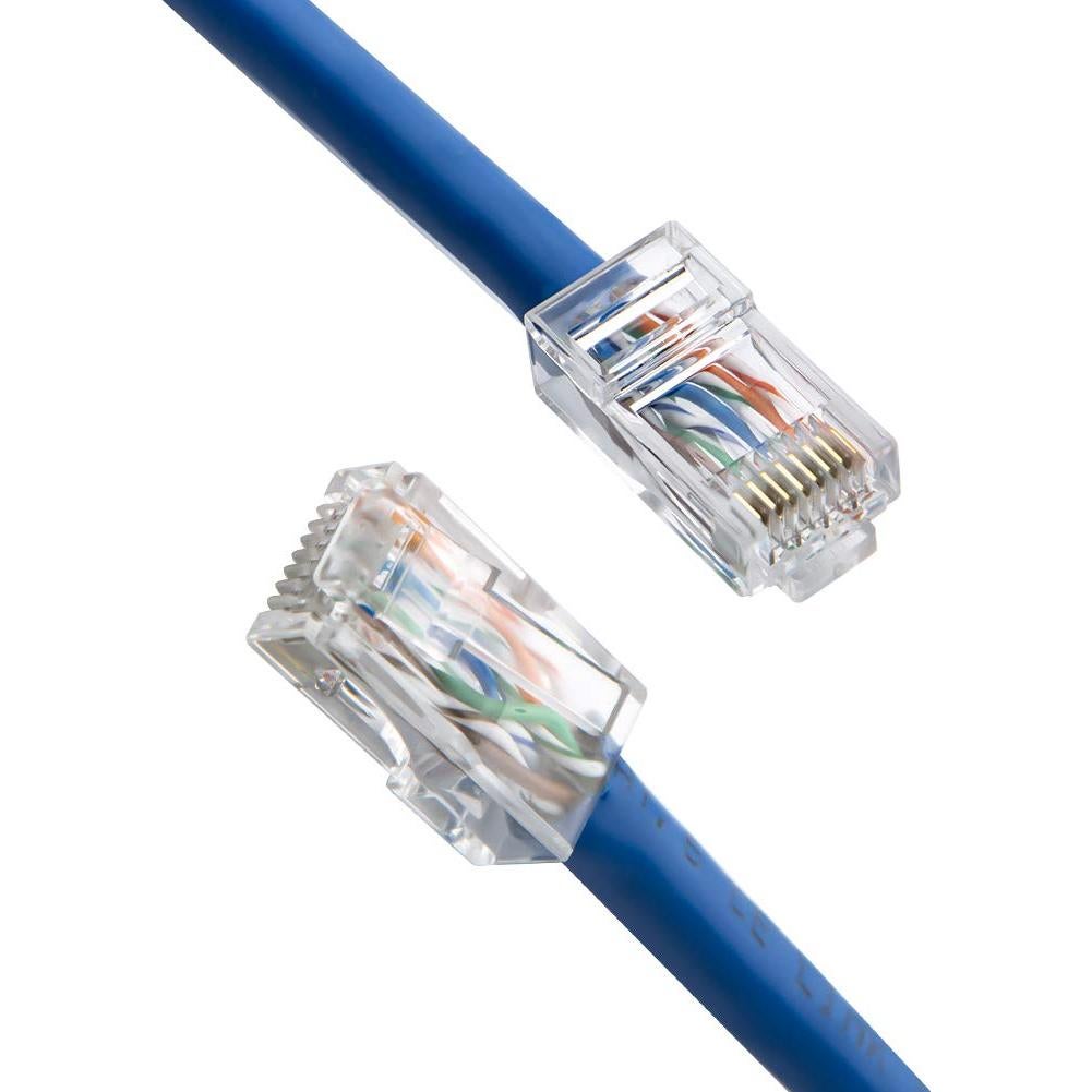 Conectores RJ45 Cat6 CableCreation - Paquete de 100 UTP