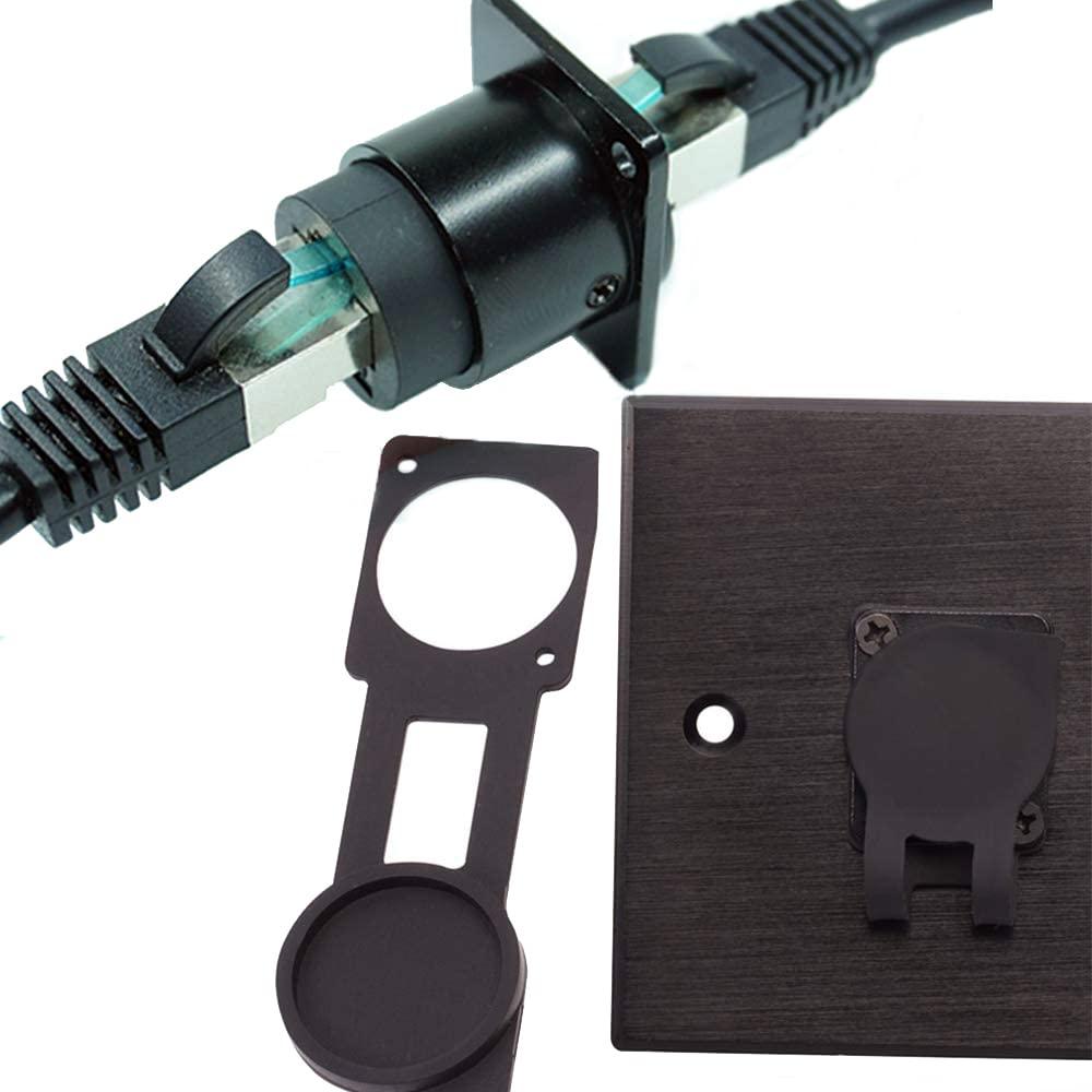 Acoplador RJ45 D-Type Hembrado 2 Piezas PENGLIN CAT6