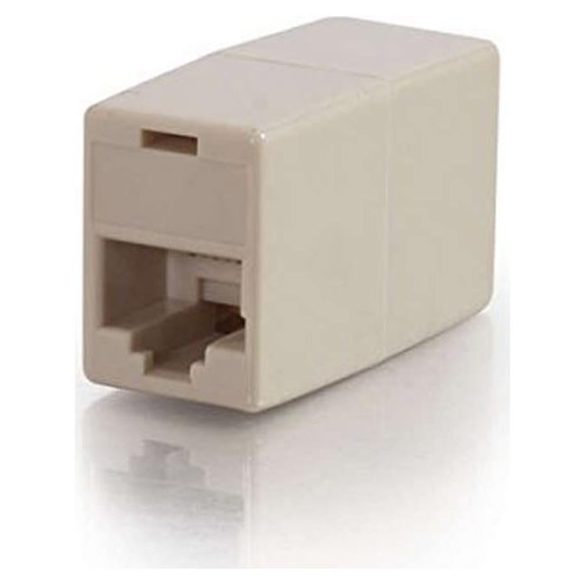 Acoplador RJ45 Hembra a Hembra C2G 01937 3.81cm Marfil