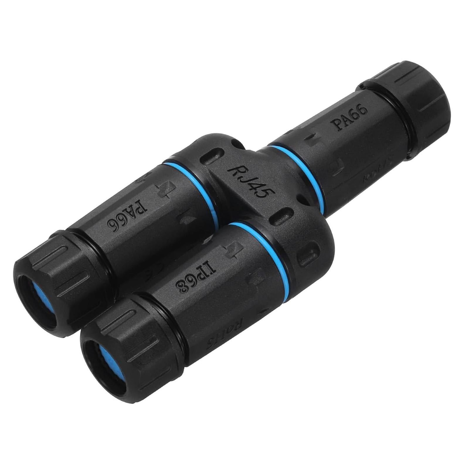 Acoplador RJ45 Hembra a Hembra Impermeable IP68 MECCANIXITY