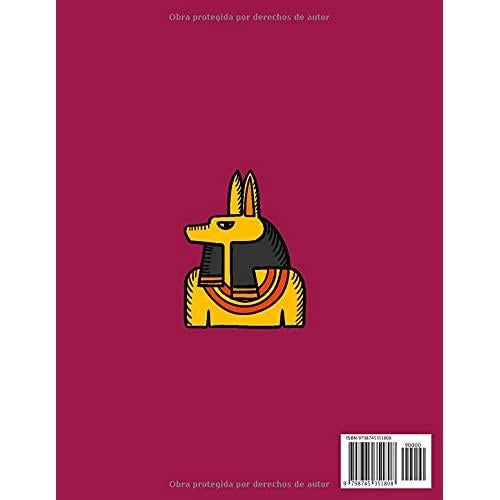 Egipto para colorear - Libro de colorear para niños: 35 lindos dibujos de momias, pirámides, camellos y egipcios antiguos (Spanish Edition)