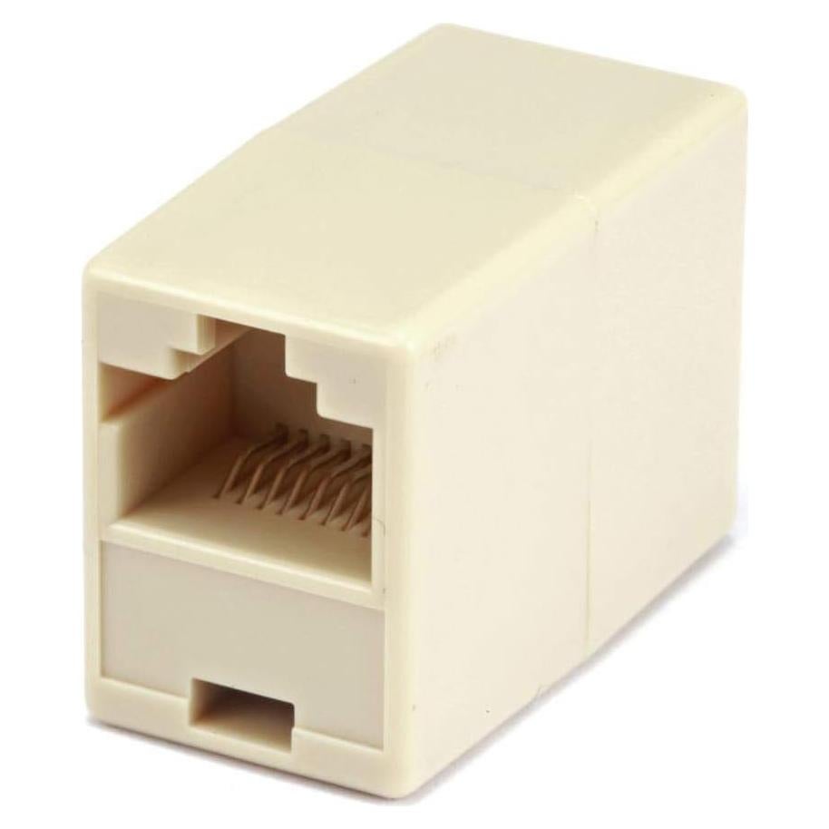 Acoplador RJ45 8P8C Monoprice Beige Hembra a Hembra