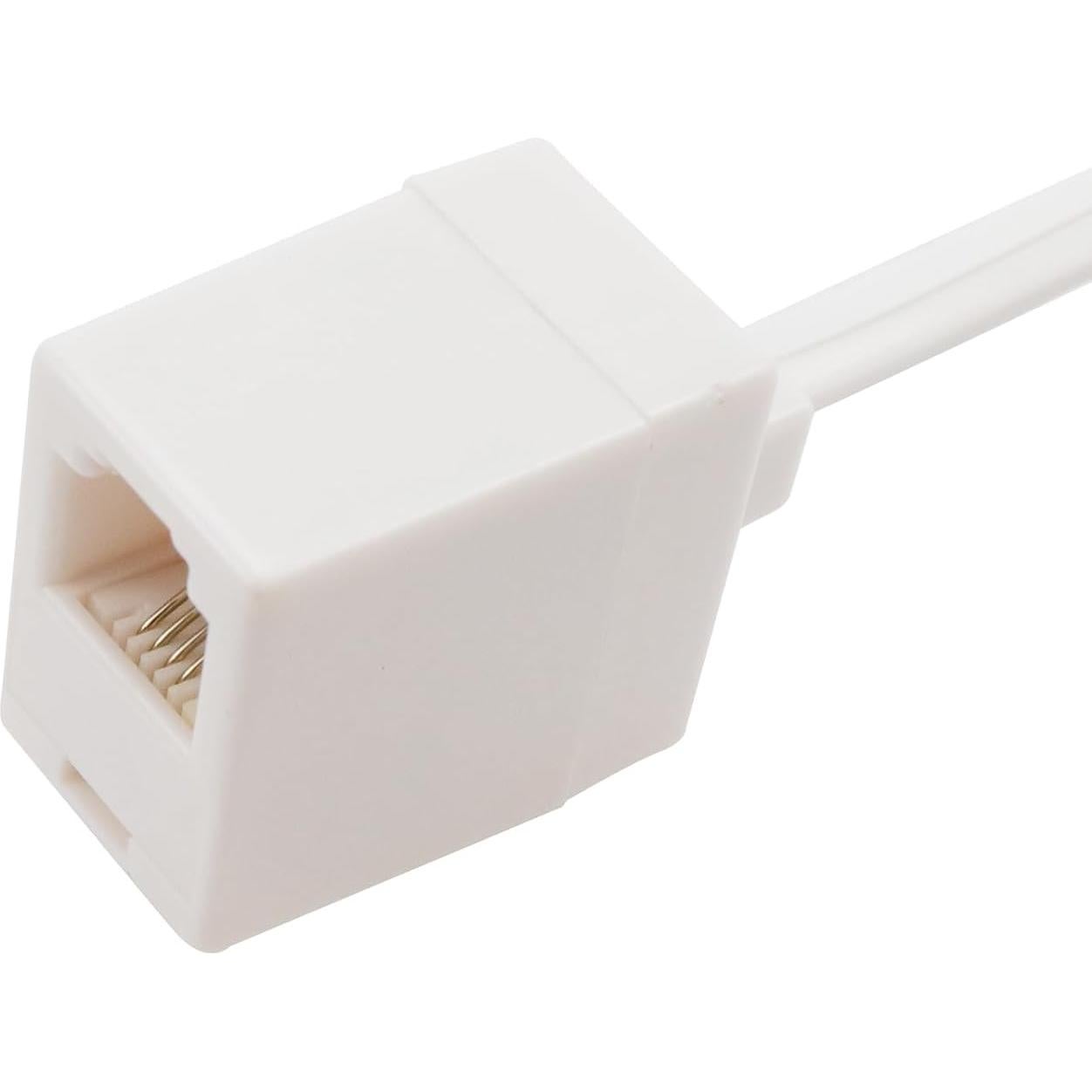 Adaptador Convertidor RJ45 a RJ11 3 Piezas Dahszhi