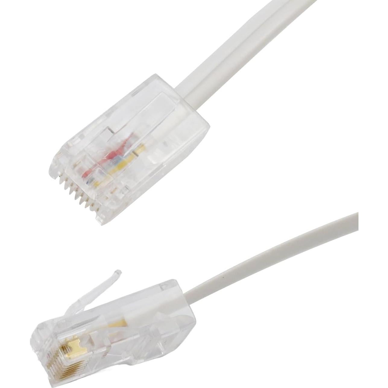 Adaptador Convertidor RJ45 a RJ11 3 Piezas Dahszhi