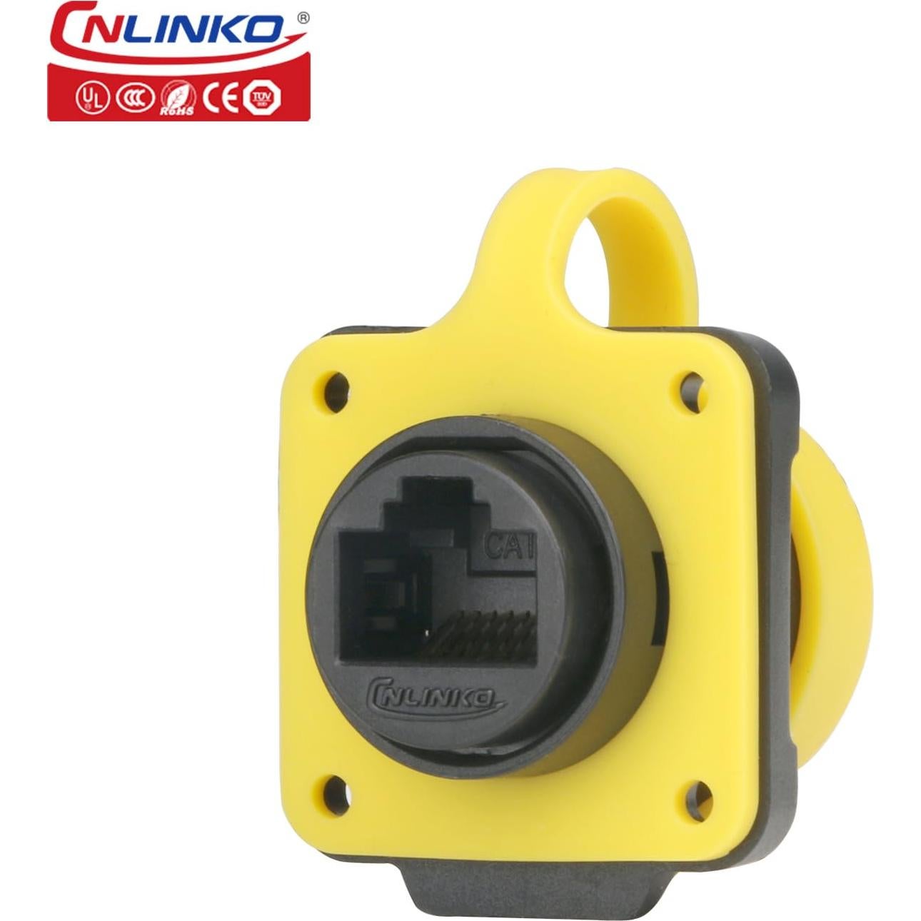 Conector RJ45 Impermeable CNLINKO LP-20 CAT6 Doble Puerto