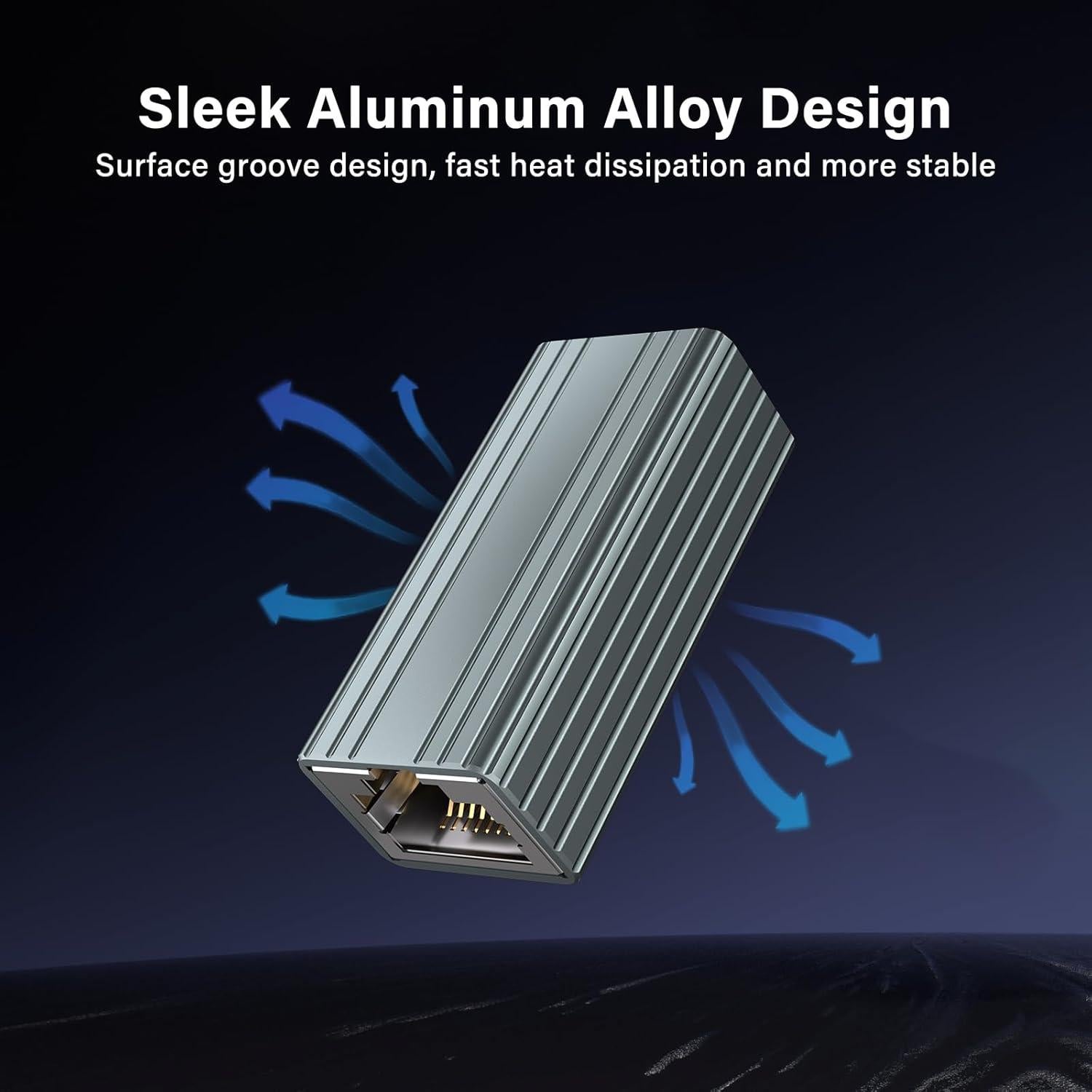 Extensor Ethernet 10Gbps Subynanal Cat8 Cat7 Cat6 100m