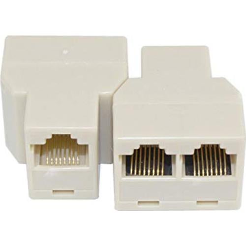 Adaptador Divisor RJ45 VizGiz 1 a 2 Puertos CAT 5/6