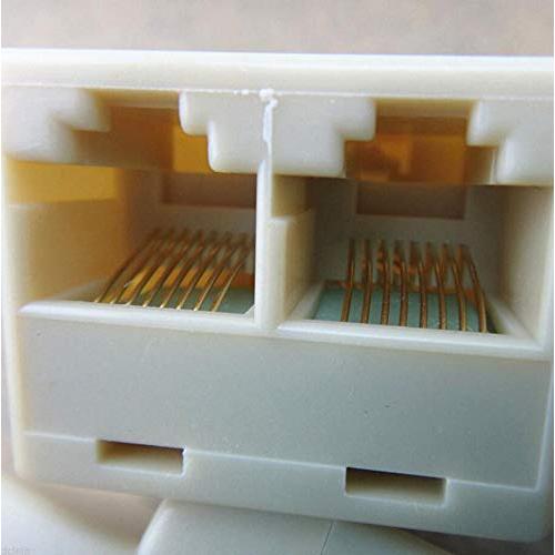 Adaptador Divisor RJ45 VizGiz 1 a 2 Puertos CAT 5/6