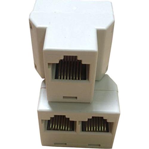 Adaptador Divisor RJ45 VizGiz 1 a 2 Puertos CAT 5/6