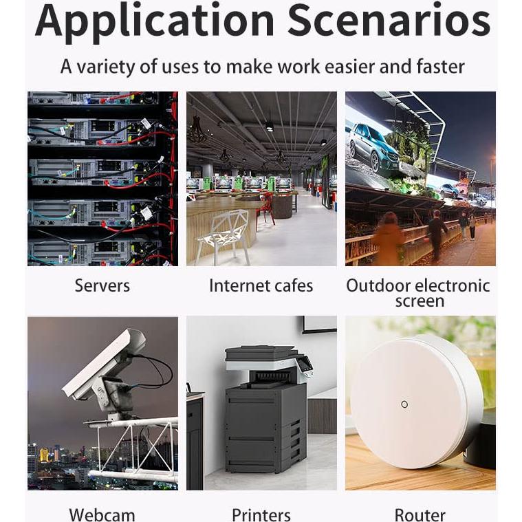 Conector RJ45 Hembra a Hembra IP68 Elifeapply CAT6 - 2 Pcs