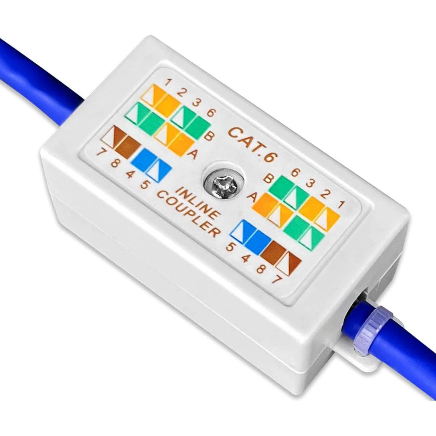 Caja de Conexión Ethernet Cat 6 NETECABLE Paquete de 5