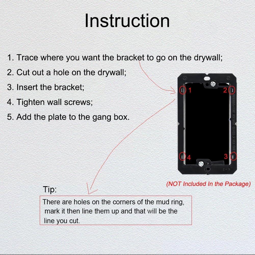 Placa de Pared Ethernet Cat7 BUPLDET Hembrado 10 Gbps