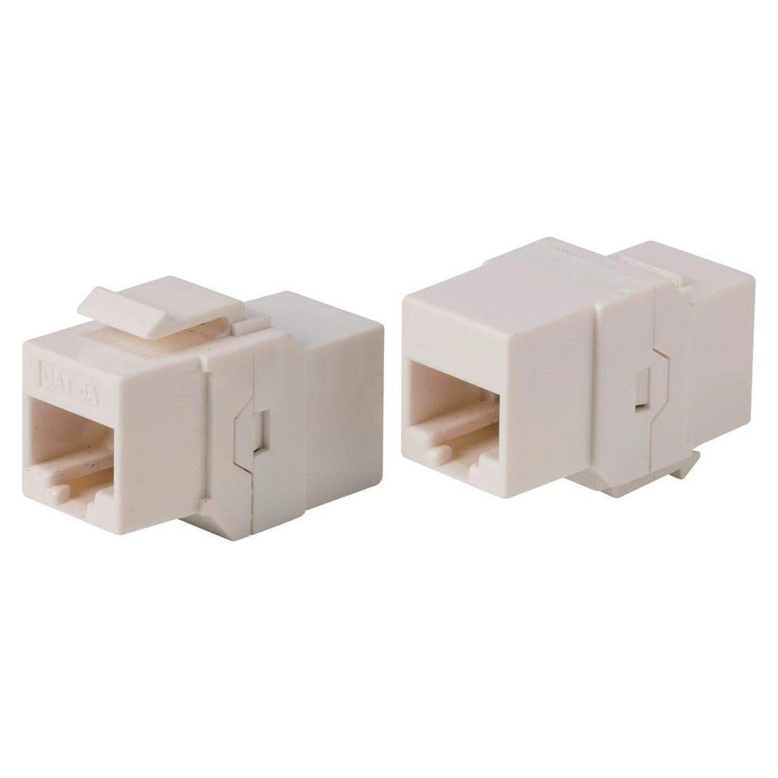 Acoplador Keystone RJ45 Cat6A Monoprice - Blanco