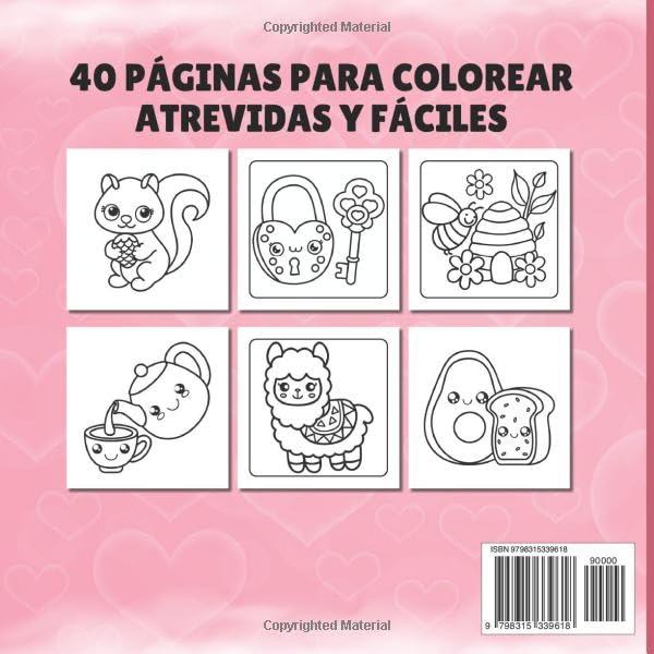 Dúos Encantadores - Libro de Colorear para Adultos y Niños: Diseños en Negrita y Fáciles, Simples y Arandes, con Adorables Animales, Objetos y Más