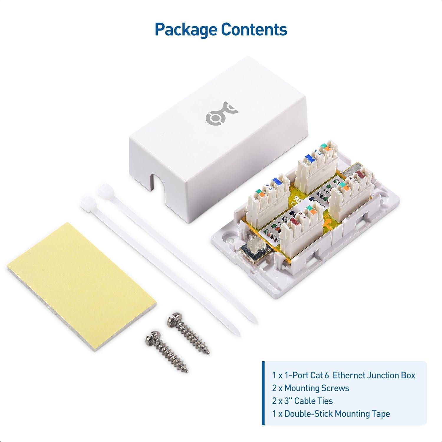 Caja de Conexión Ethernet Cat 6 Cable Matters 5-Pack
