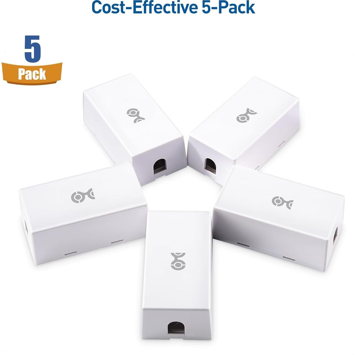 Caja de Conexión Ethernet Cat 6 Cable Matters 5-Pack