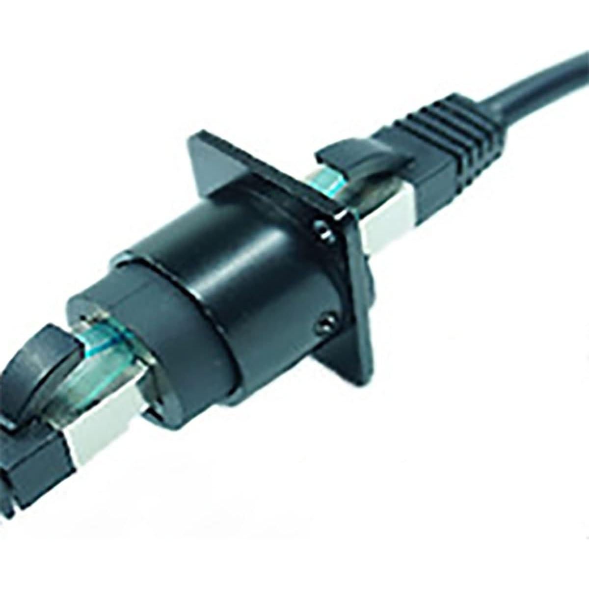 Acoplador RJ45 Cat6 ZCZQC D-Type Conector Pass-Through