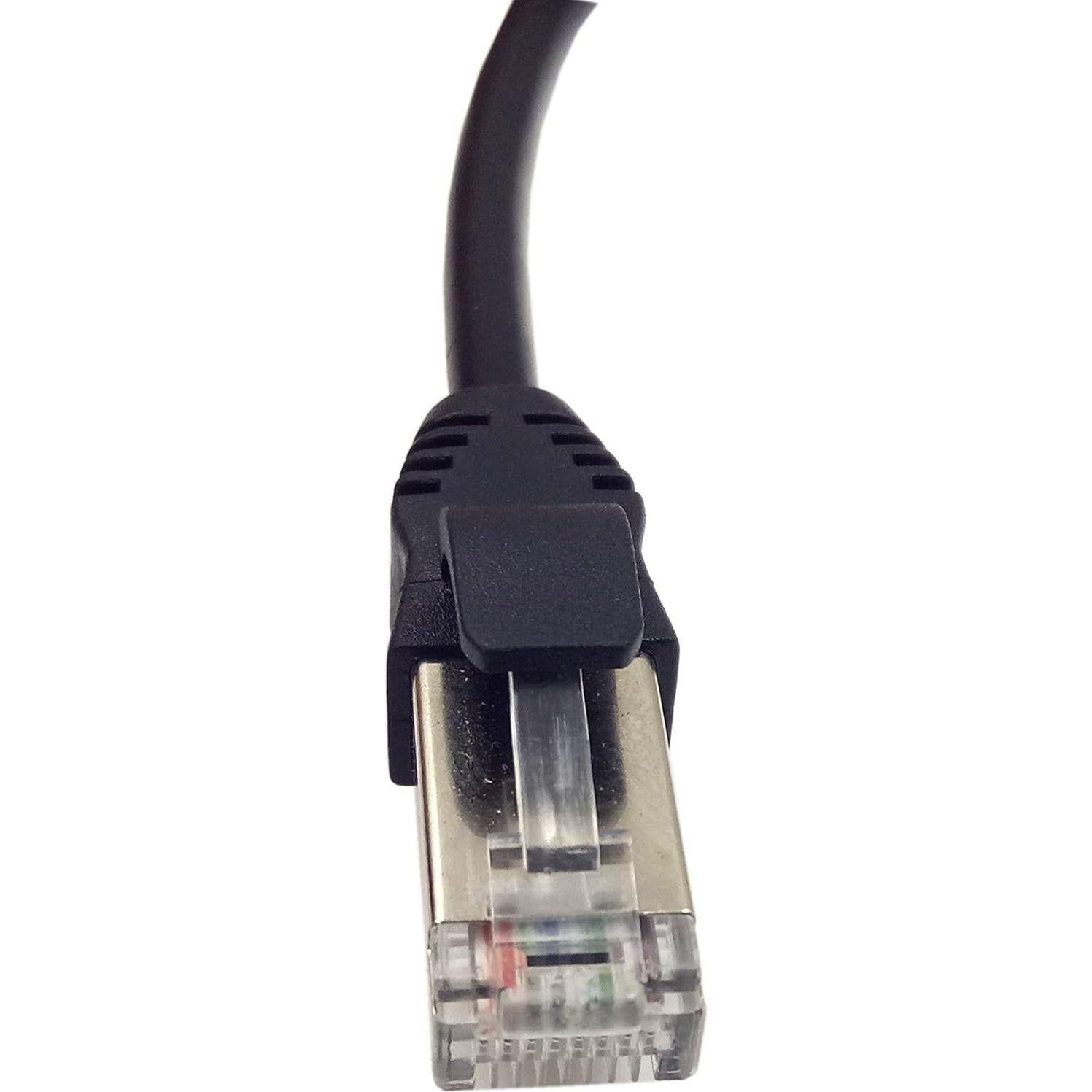 Cable de Extensión Ethernet Cat6 Haokiang RJ45 Macho a Hembra 30.48 cm