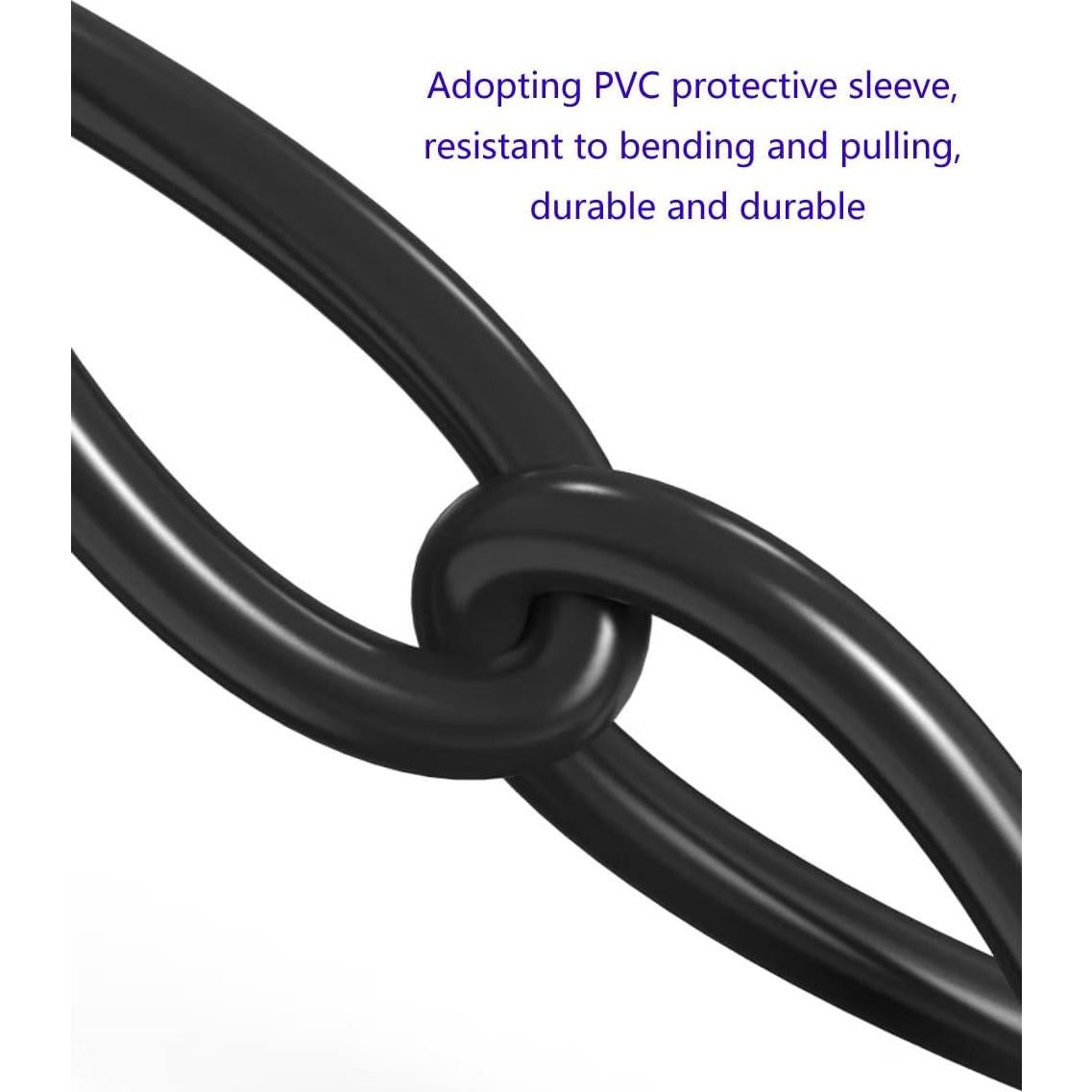 Cable de Extensión Ethernet Cat6 Haokiang RJ45 Macho a Hembra 30.48 cm