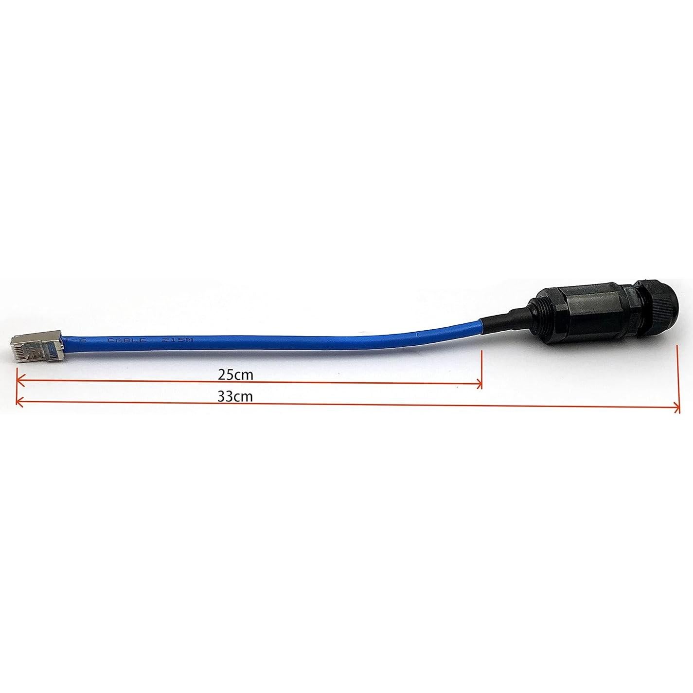 Conector RJ45 a Prueba de Agua DEVMO M20 Cat6 IP67 - 2 Pcs