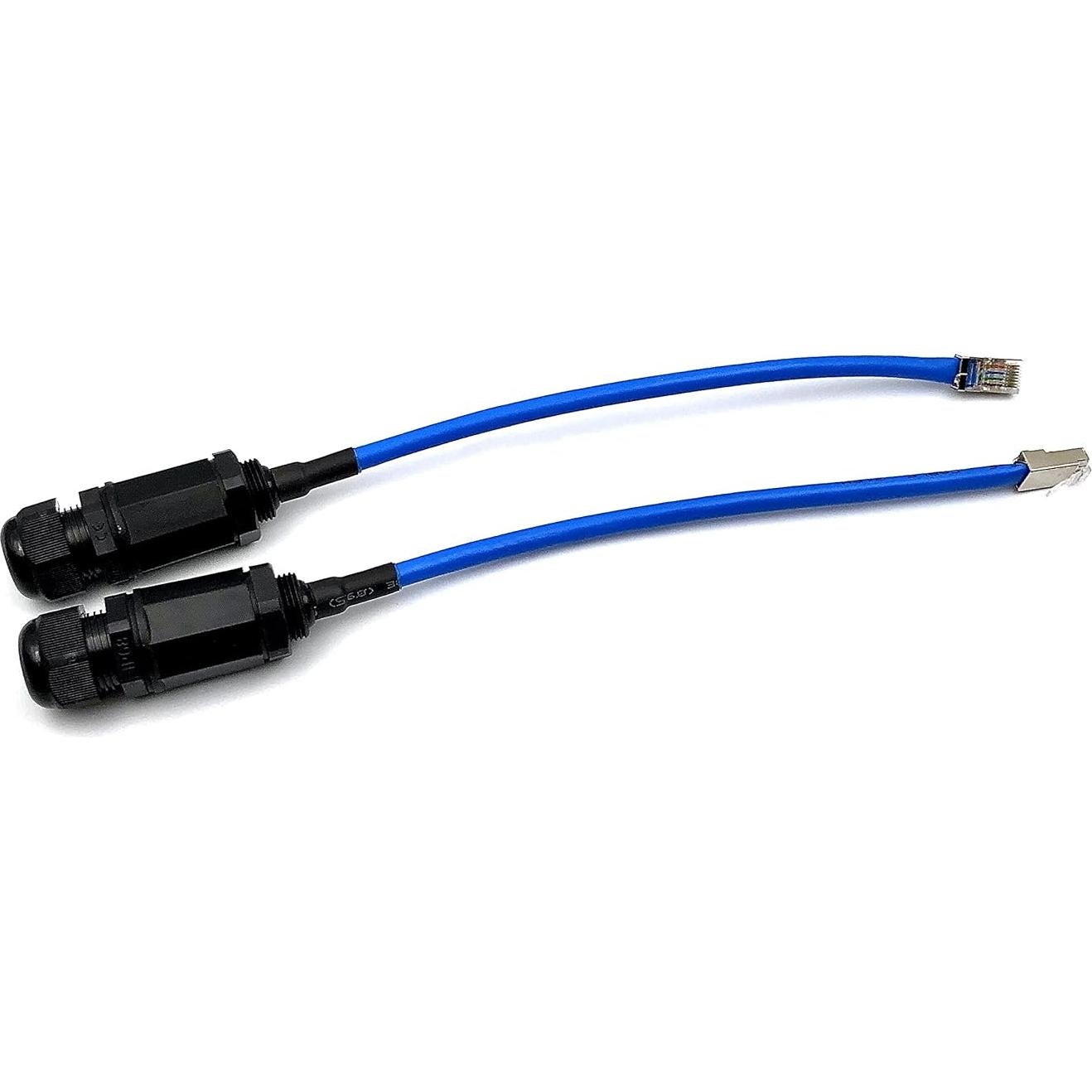Conector RJ45 a Prueba de Agua DEVMO M20 Cat6 IP67 - 2 Pcs