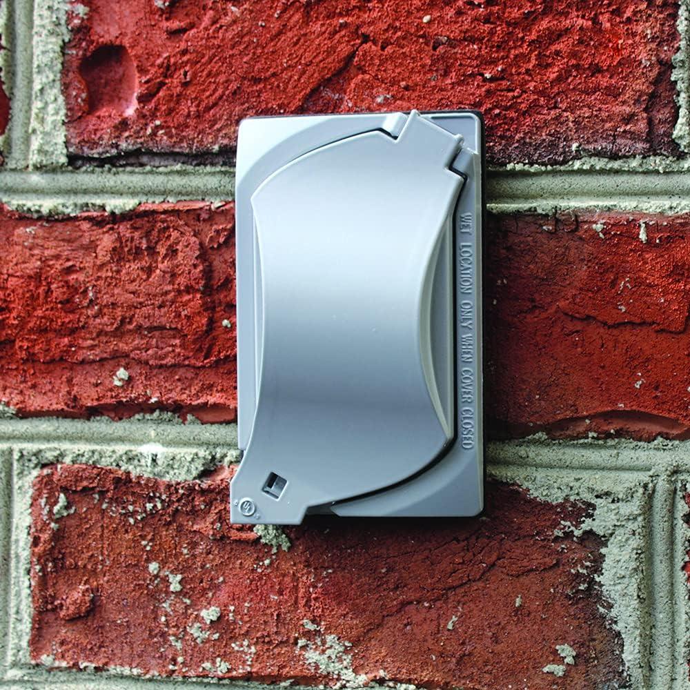 Cubierta Universal a Prueba de Climas Sigma 14147 1-Gang Gris