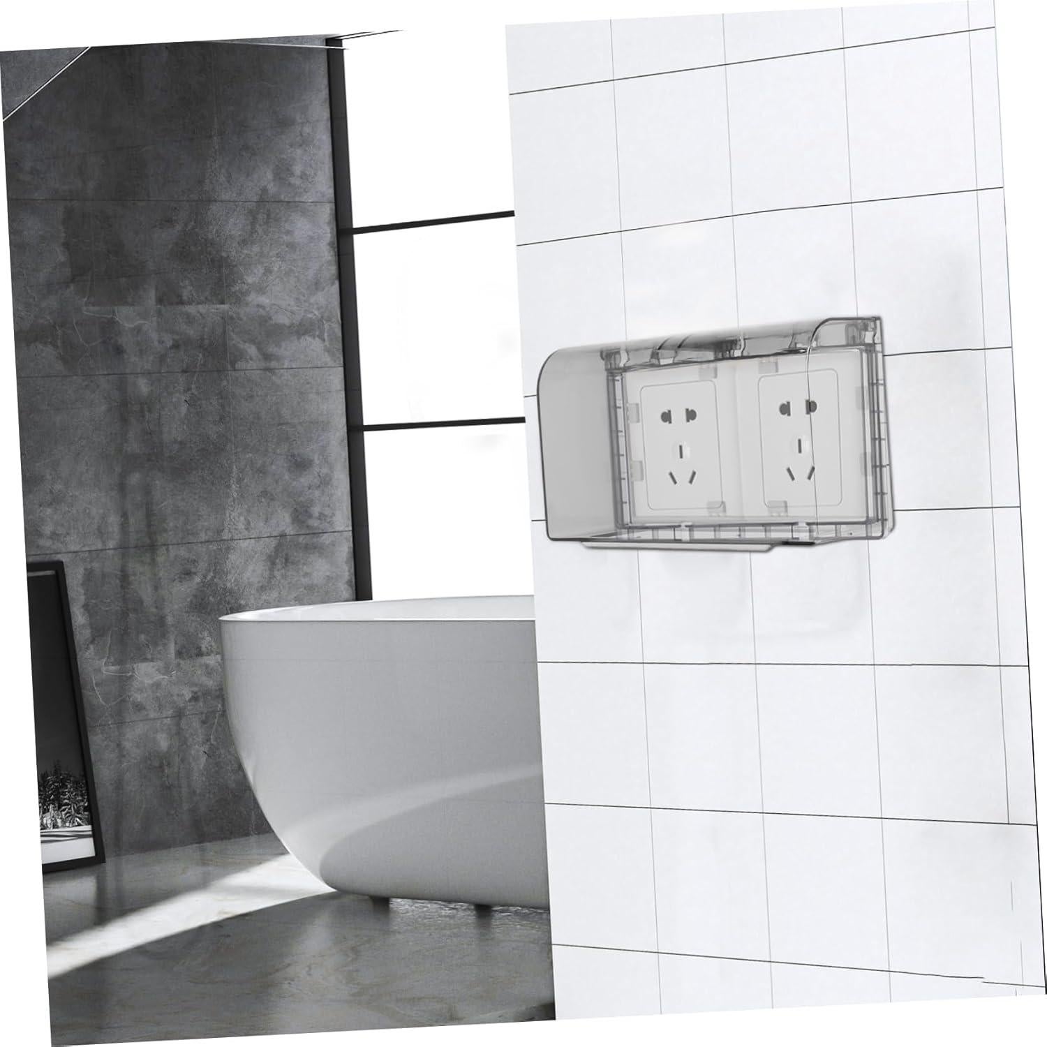 Cubierta a Prueba de Clima DOITOOL para Toma de Corriente 2 Gang